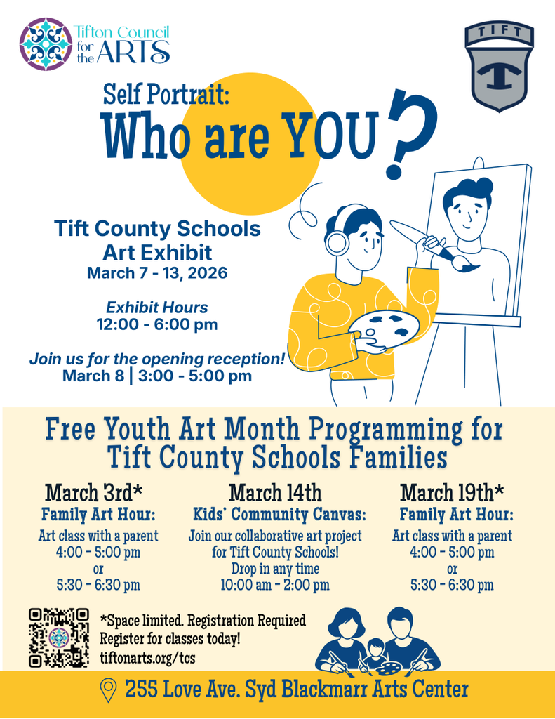 Tifton Council for the Arts Flyer 1