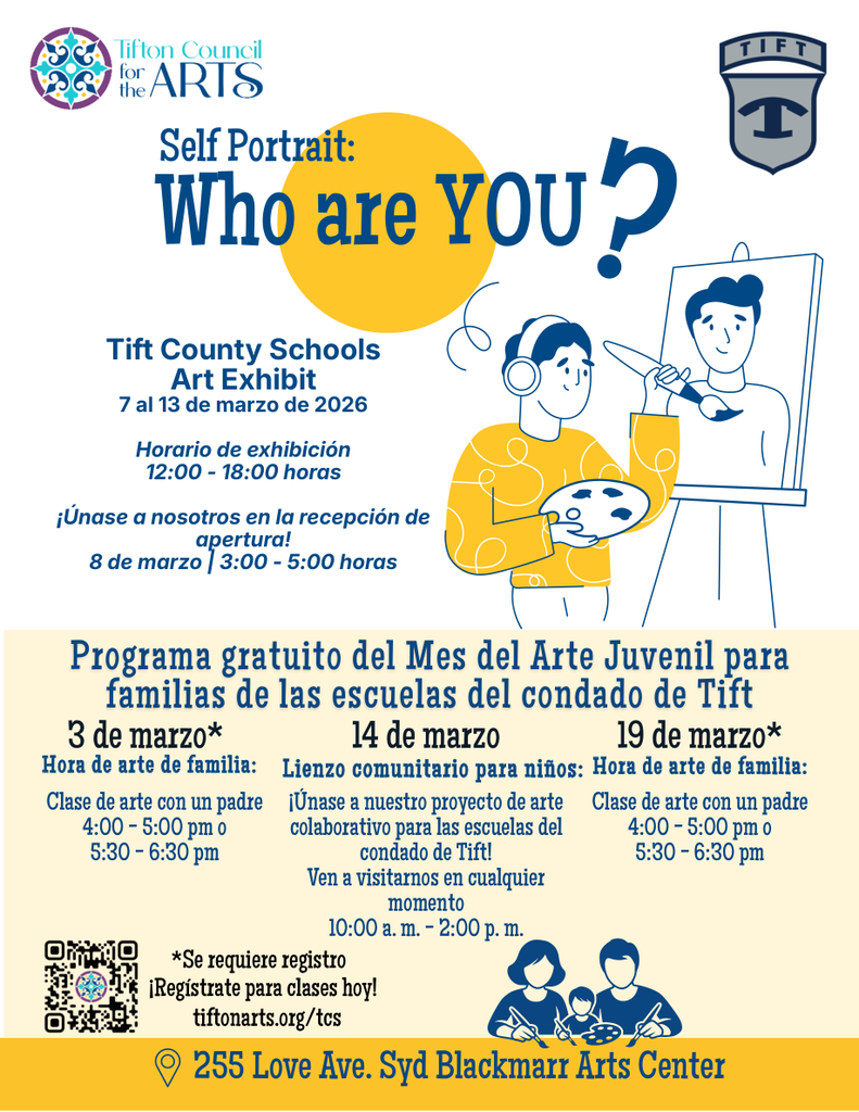 Tifton Council for the Arts Flyer 1