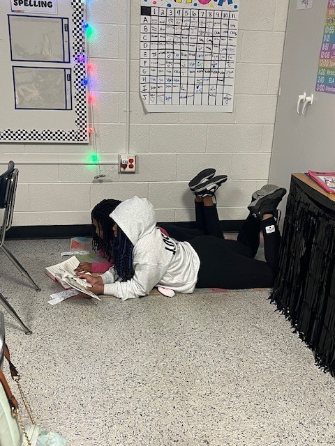 Students enjoyed DEAR time!