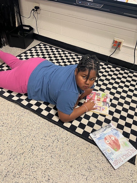 Students enjoyed DEAR time!