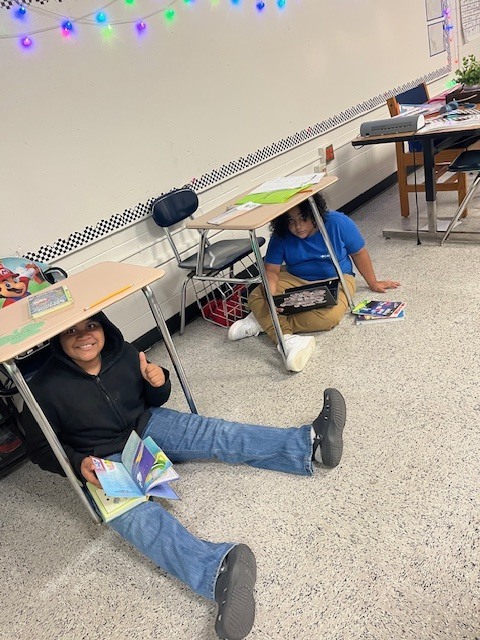 Students enjoyed DEAR time!