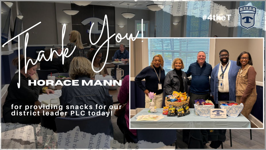 Thank you Horace Mann