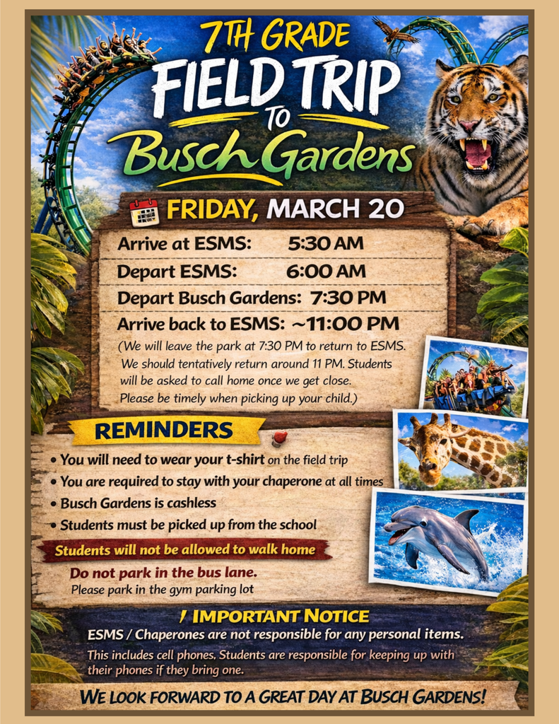 7th Busch Gardens Trip