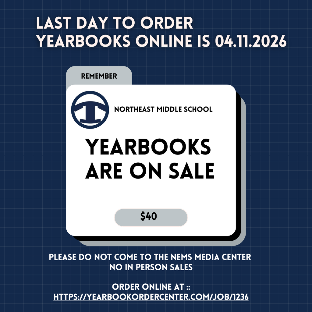 NEMS YEARBOOK ONLINE ORDER DEADLINE