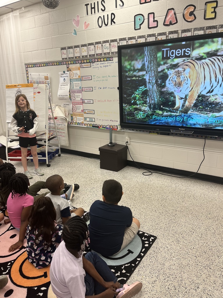 Students create and share presentations!