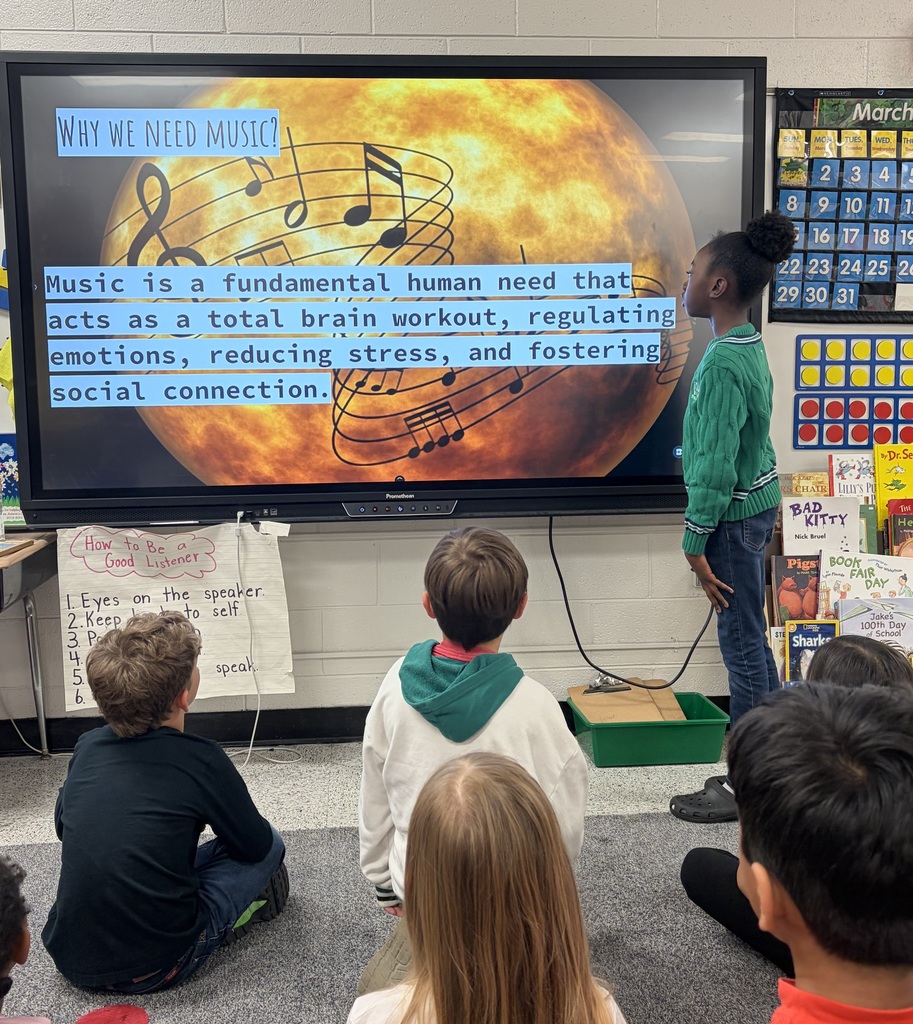 Students create and share presentations!