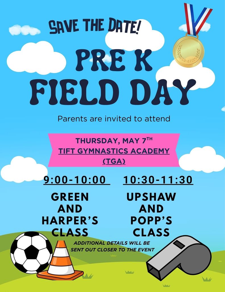 Save the date- Field Day