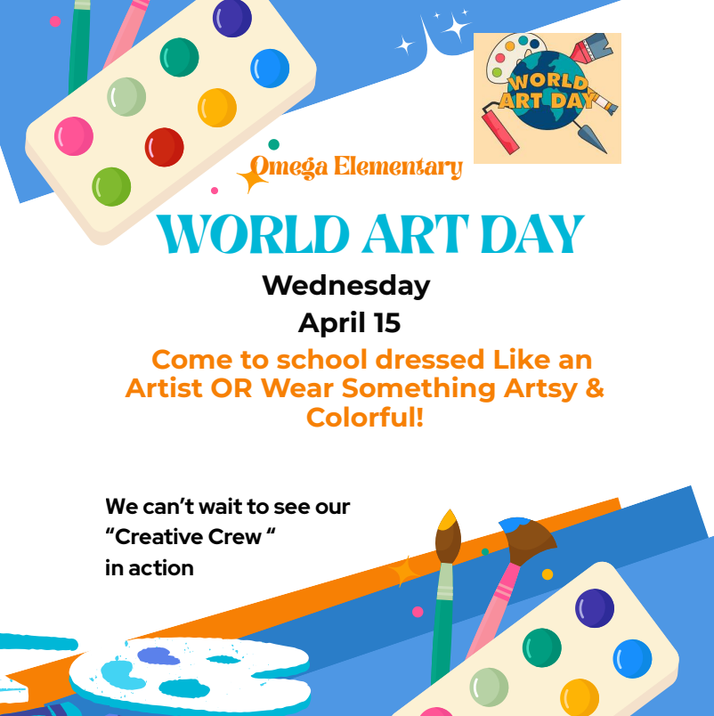 World Art Day Flyer