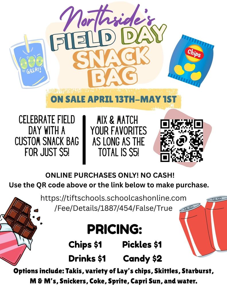 Field Day snack bag