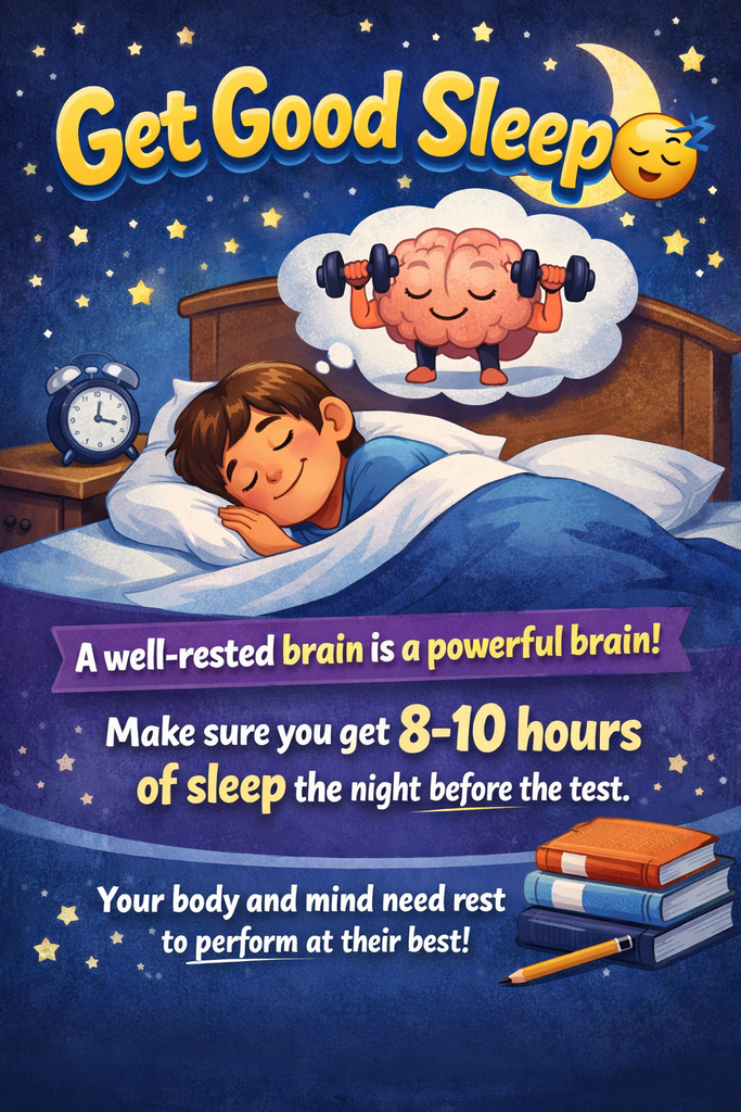 Testing Tip: Get Good Sleep