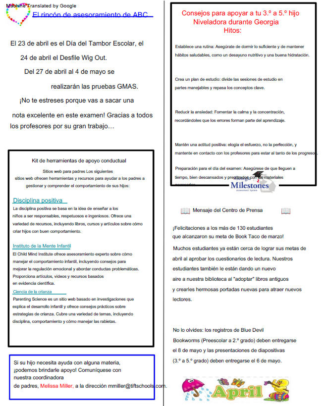 April ABCE Newsletter