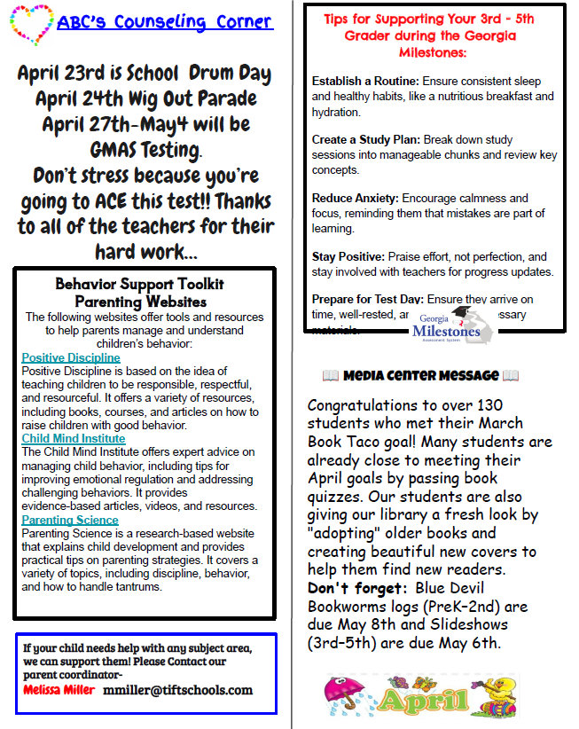 April ABCE Newsletter