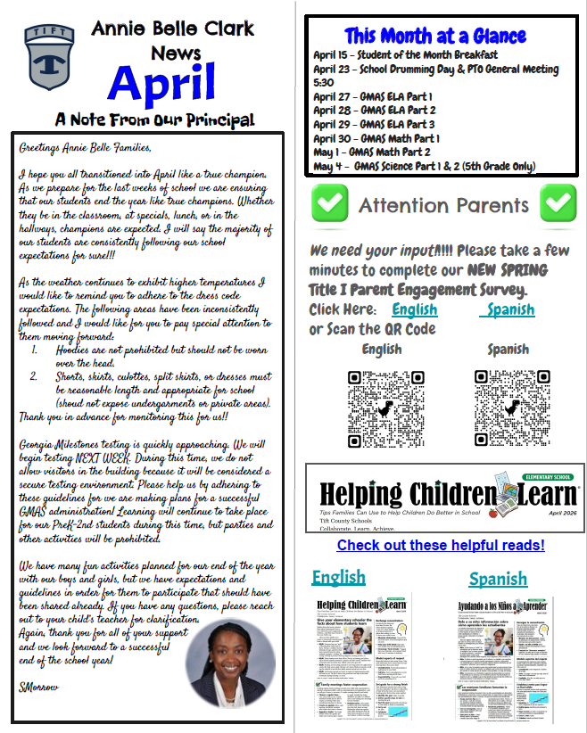 April ABCE Newsletter