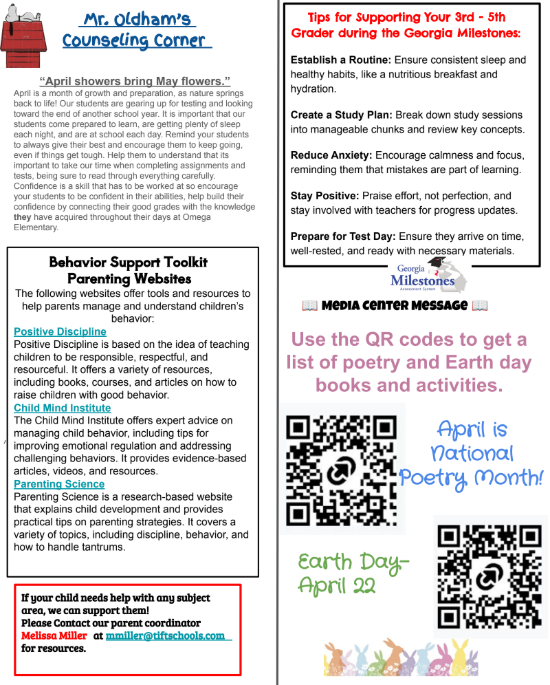 School Newsletter - April - Page 2