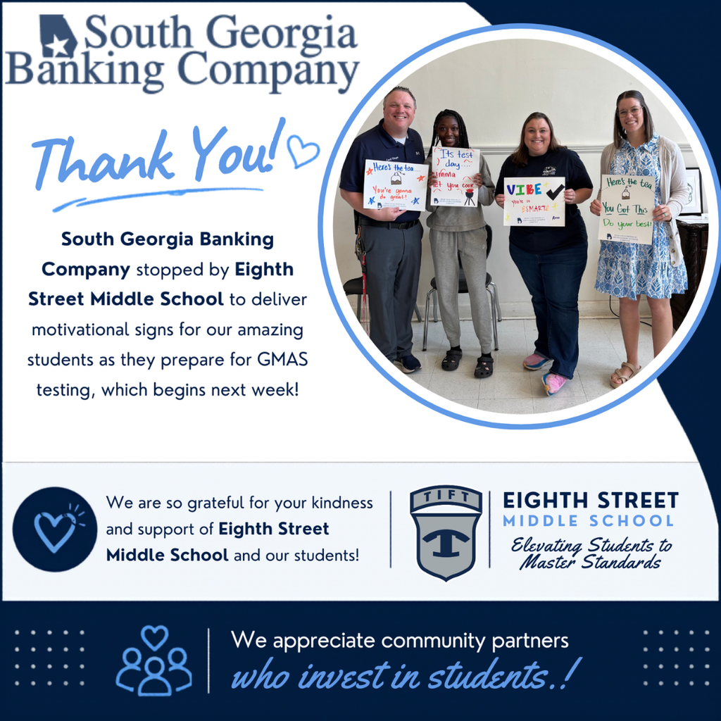 South Ga Banking Thank You