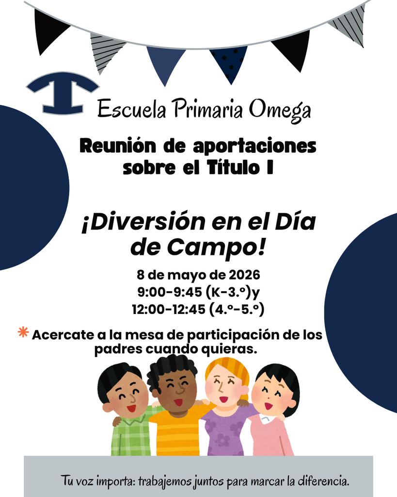 Title 1 Parent Meeting Flyer  - Spanish