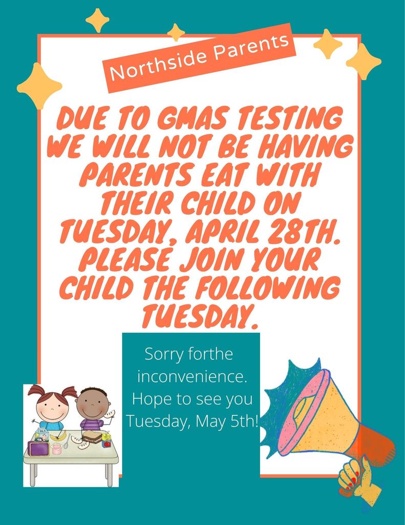 GMAS - no parent lunch