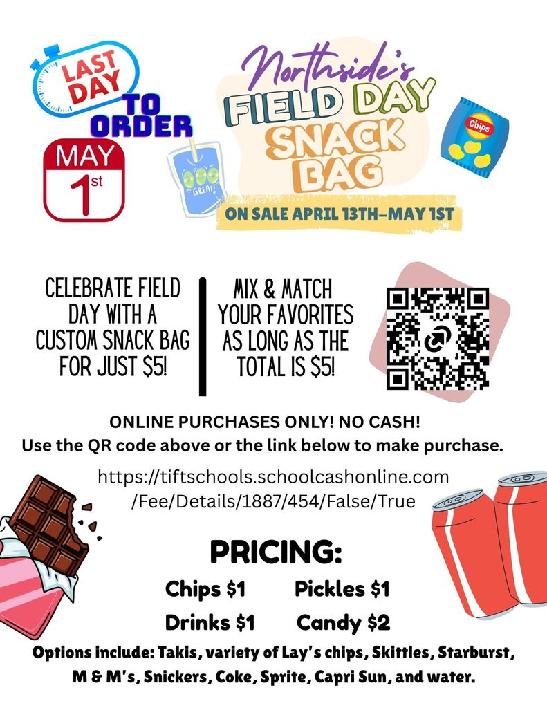 Field Day Snack Bags