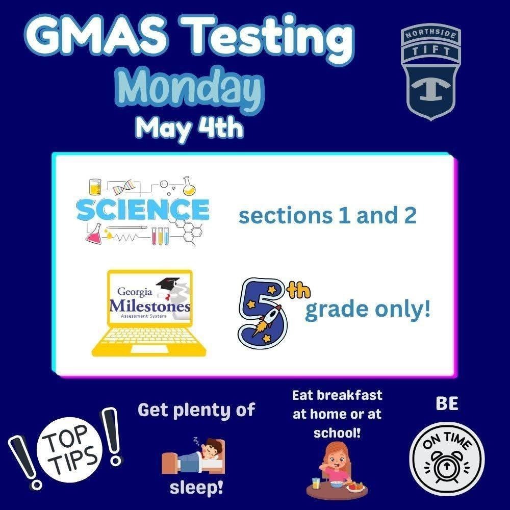 Monday GMAS Testing