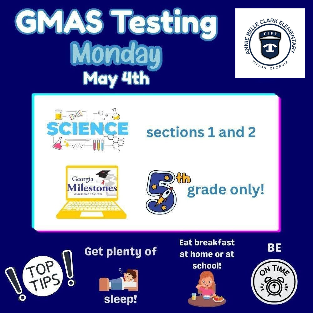 Monday GMAS Testing