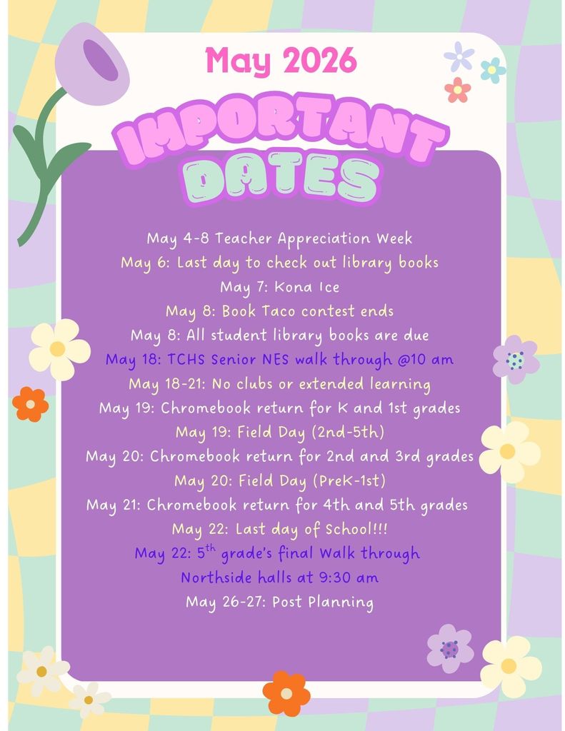 May Important Dates