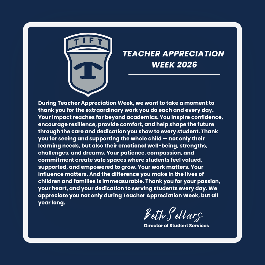 Teacher Appreciation Week