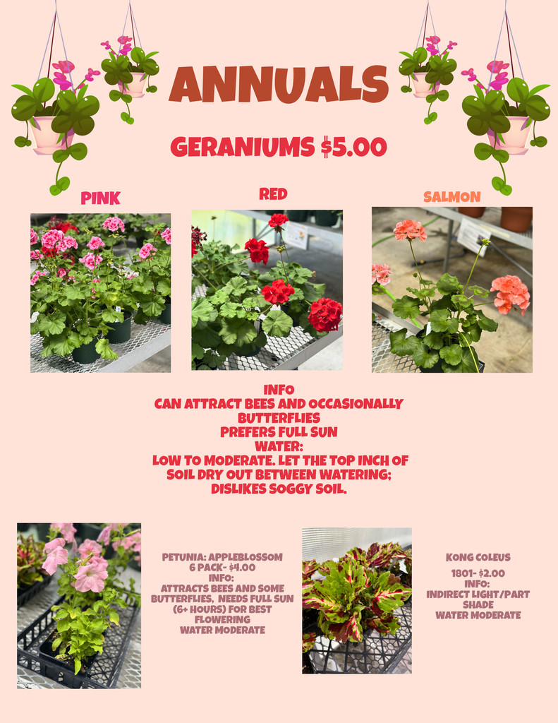 FFA Mother's Day Plant Sale