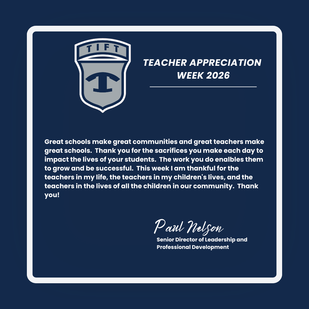Teacher Appreciation Week