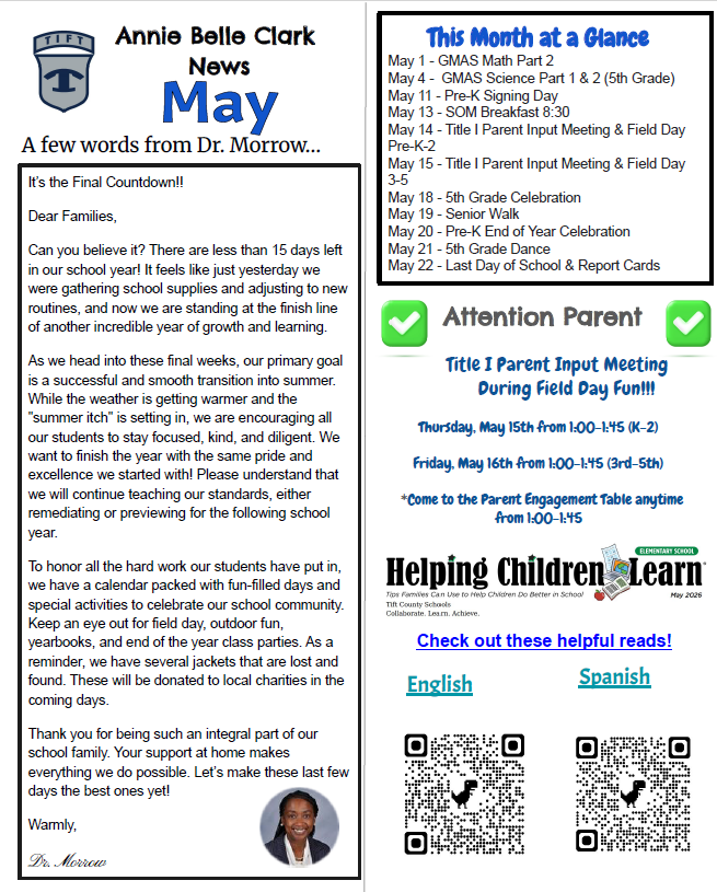 May ABCE Newsletter