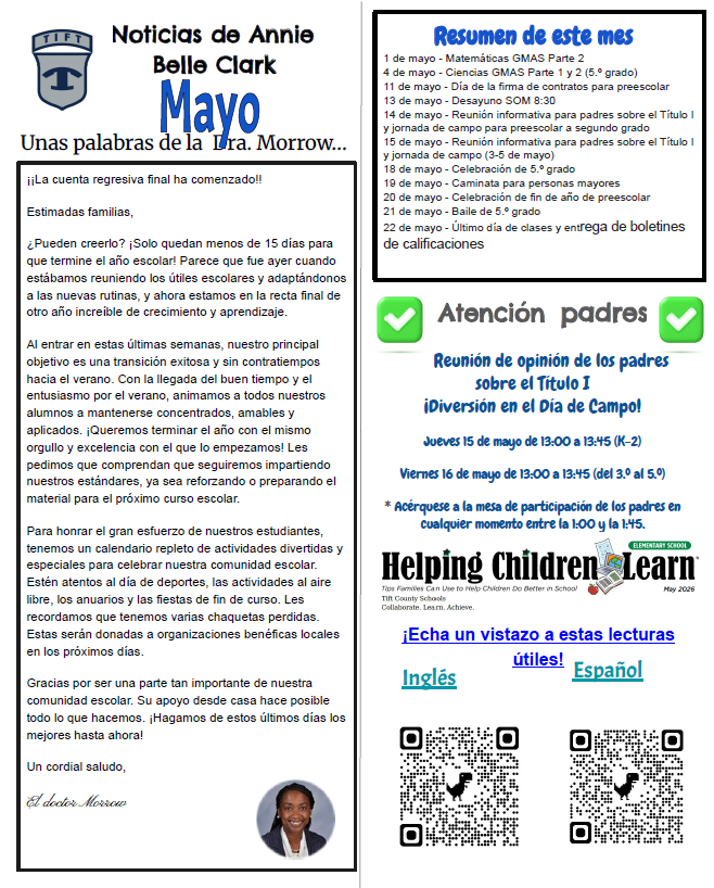 May ABCE Newsletter