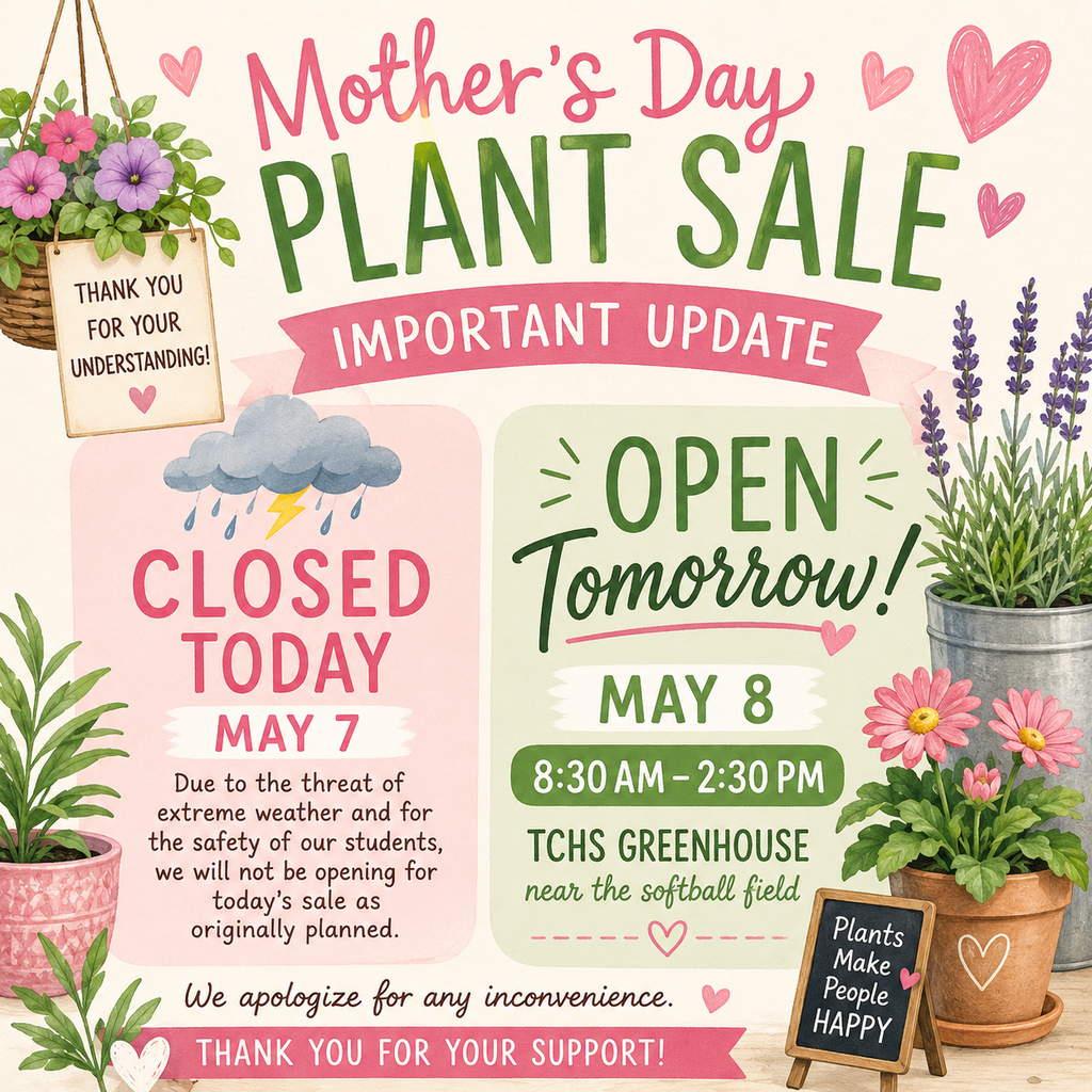 Plant Sale Closed