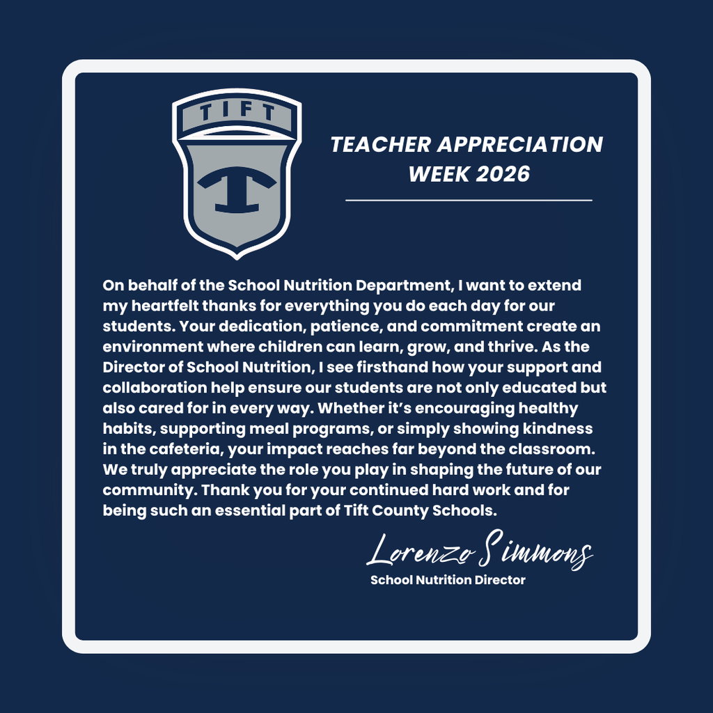 Teacher Appreciation Week