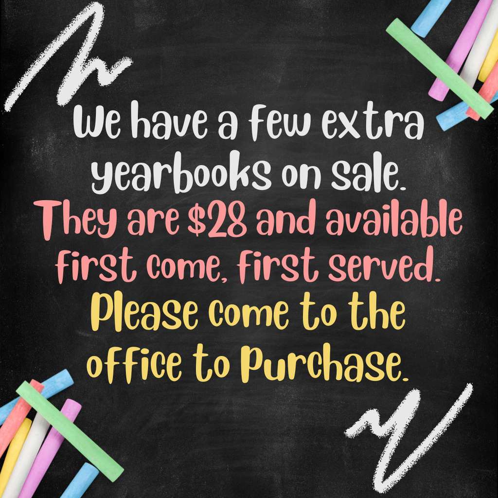 Extra Yearbooks for sale