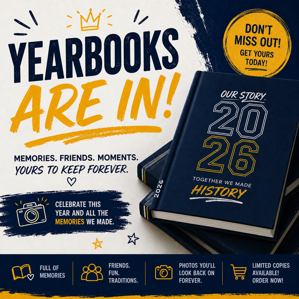 Yearbooks are In
