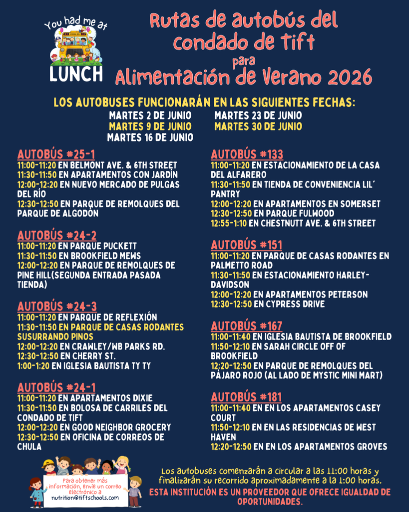 Bus Routes (Spanish)
