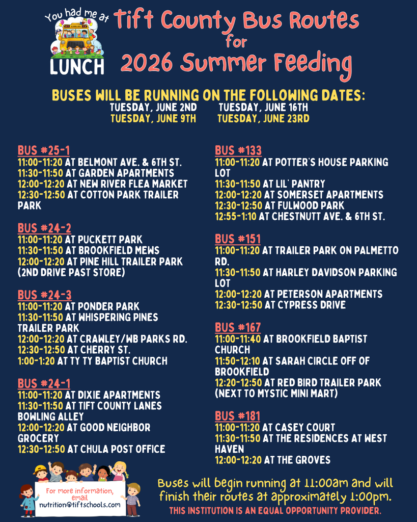 Summer Feeding Information
