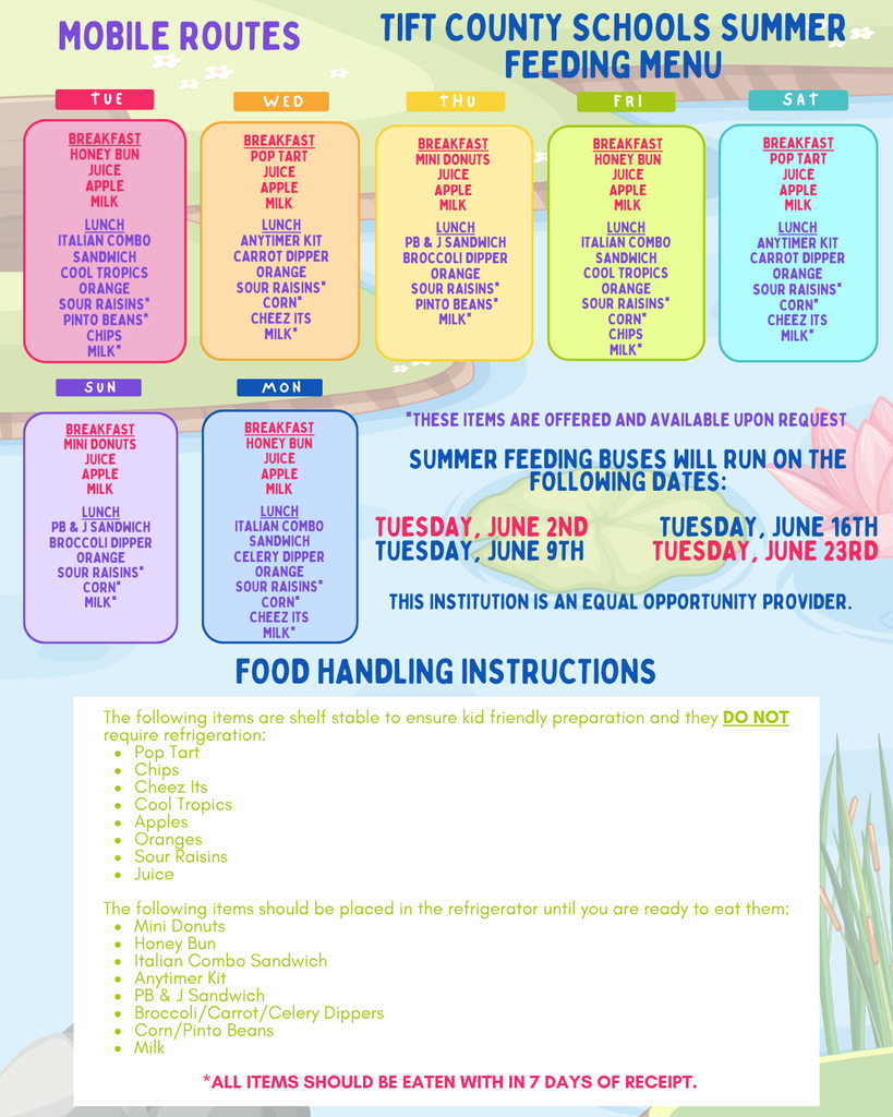 Summer Feeding