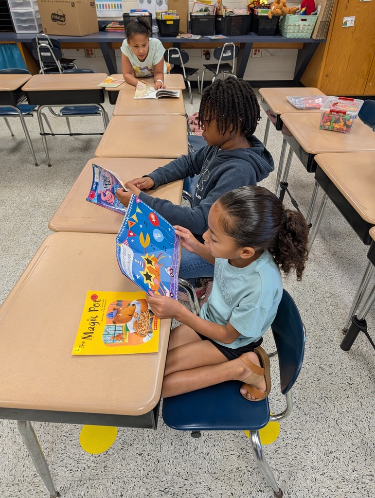 Students working hard during Summer Learning.