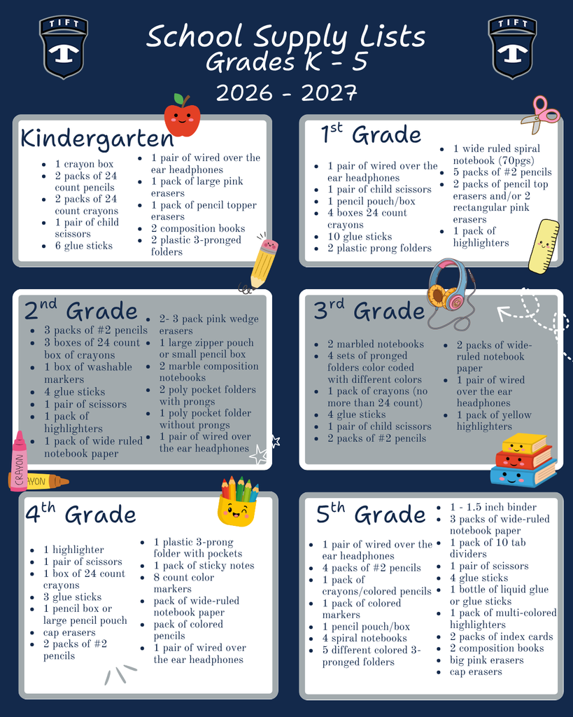 School Supply List