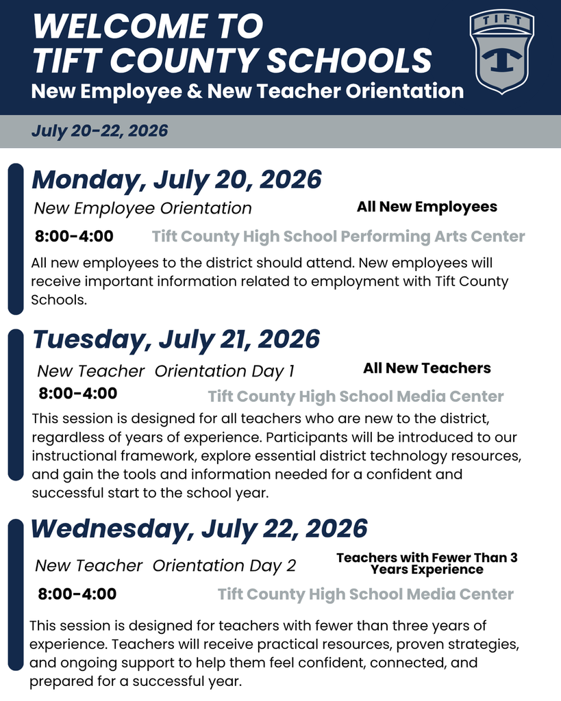 New Employee Orientation Information