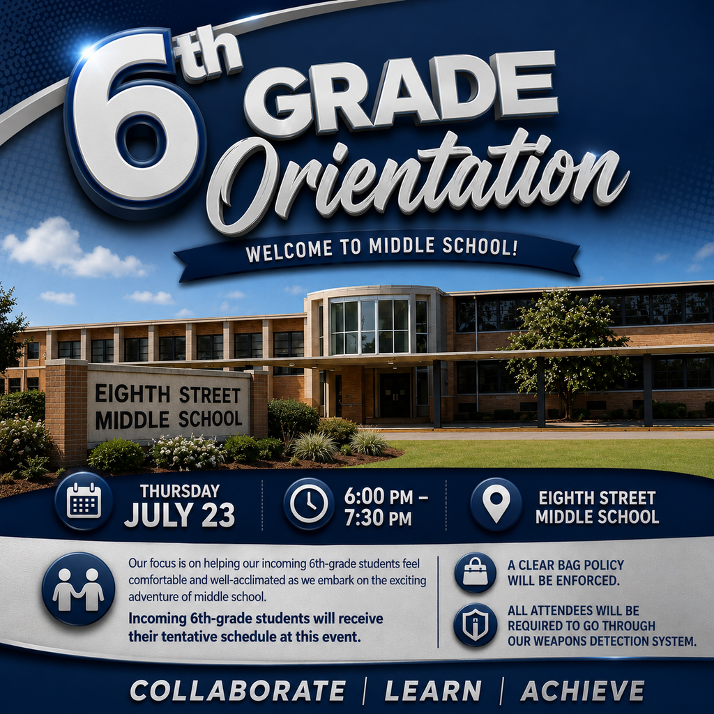 6th Grade Orientation