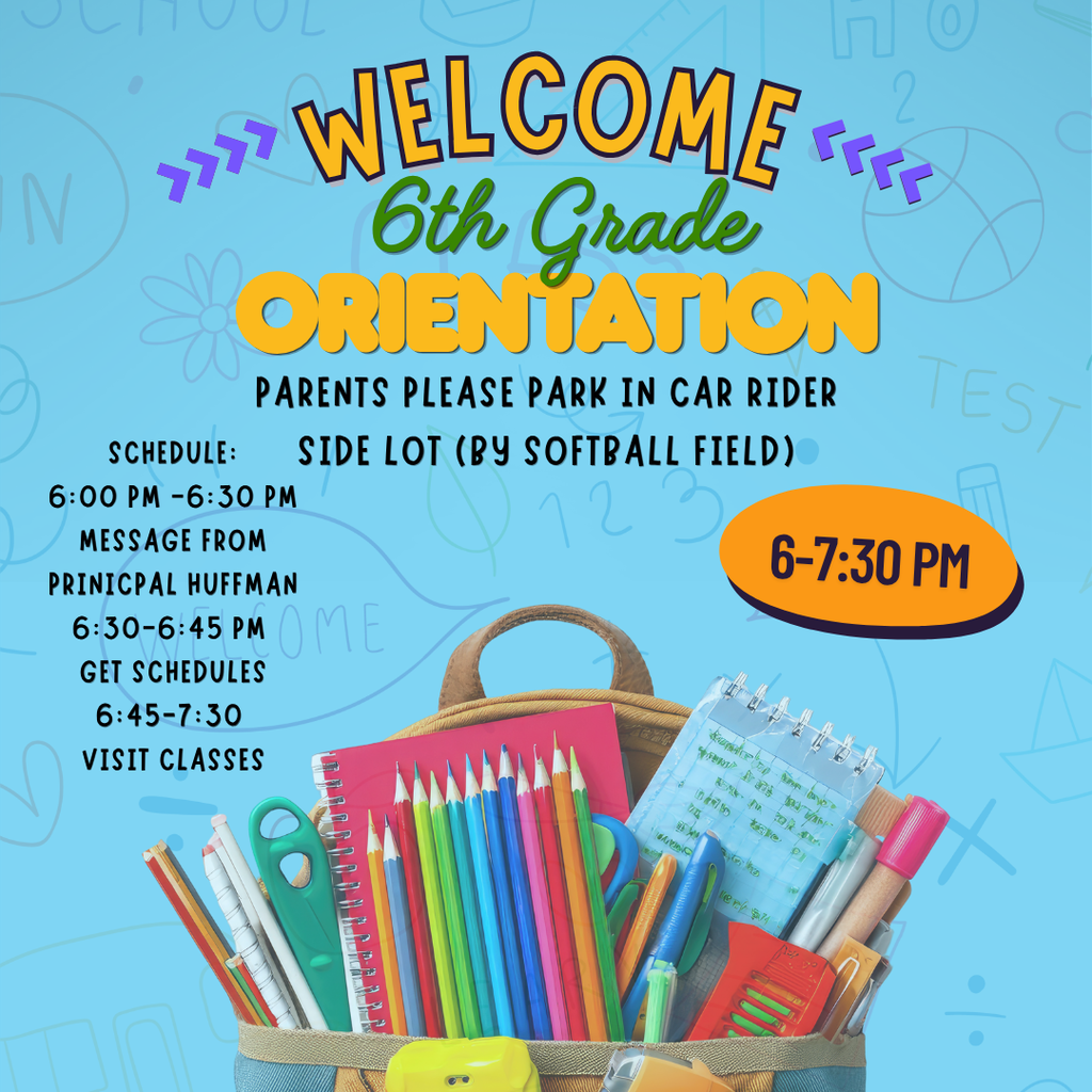 6TH GRADEORIENTATION