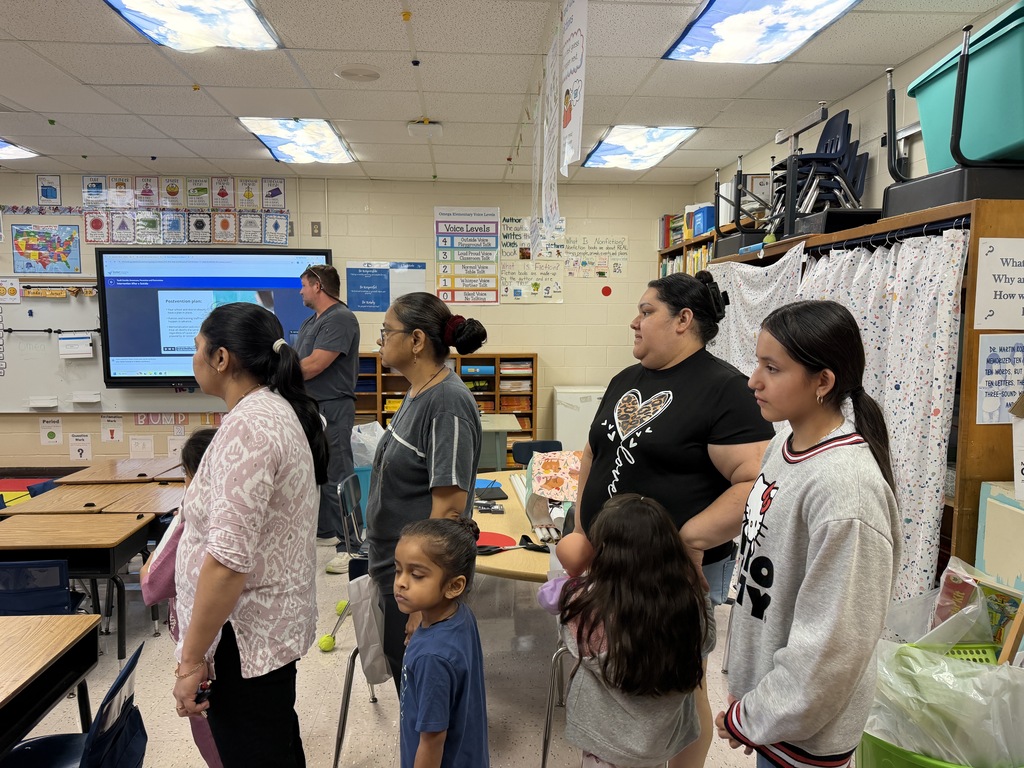 Omega Elementary School Kindergarten Orientation