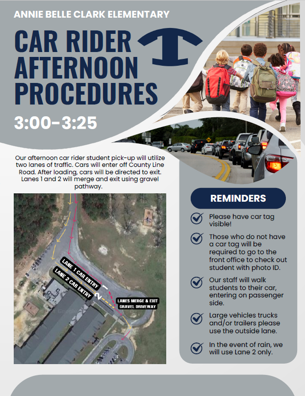 Car rider afternoon procedures