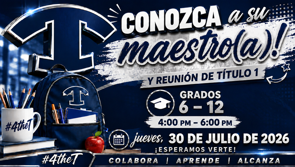 Meet the Teacher: Spanish Flyer
