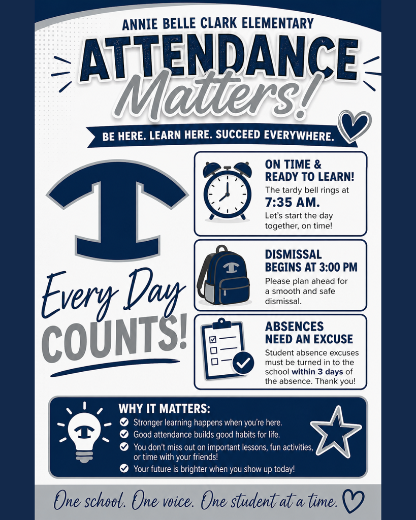 Attendance Matters - Being at school each day matters!