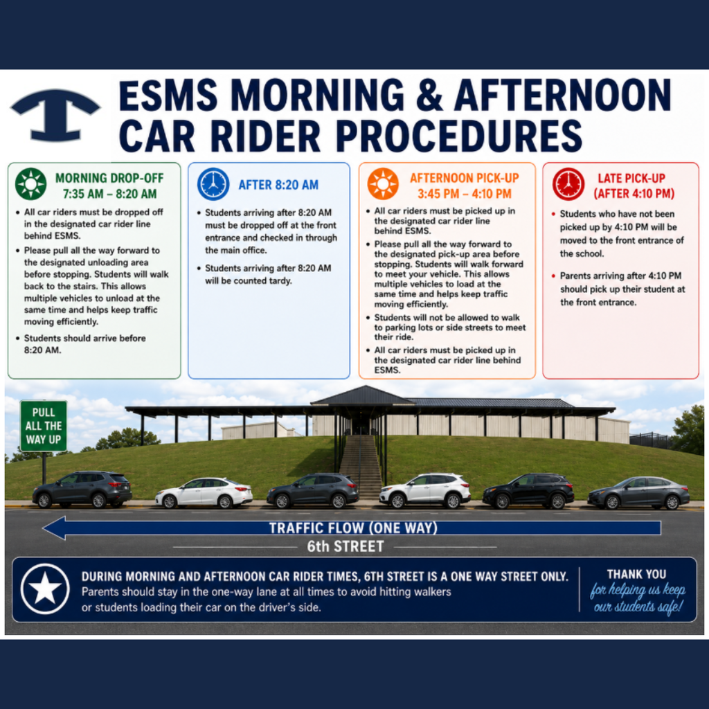 ESMS Car Rider Procedures