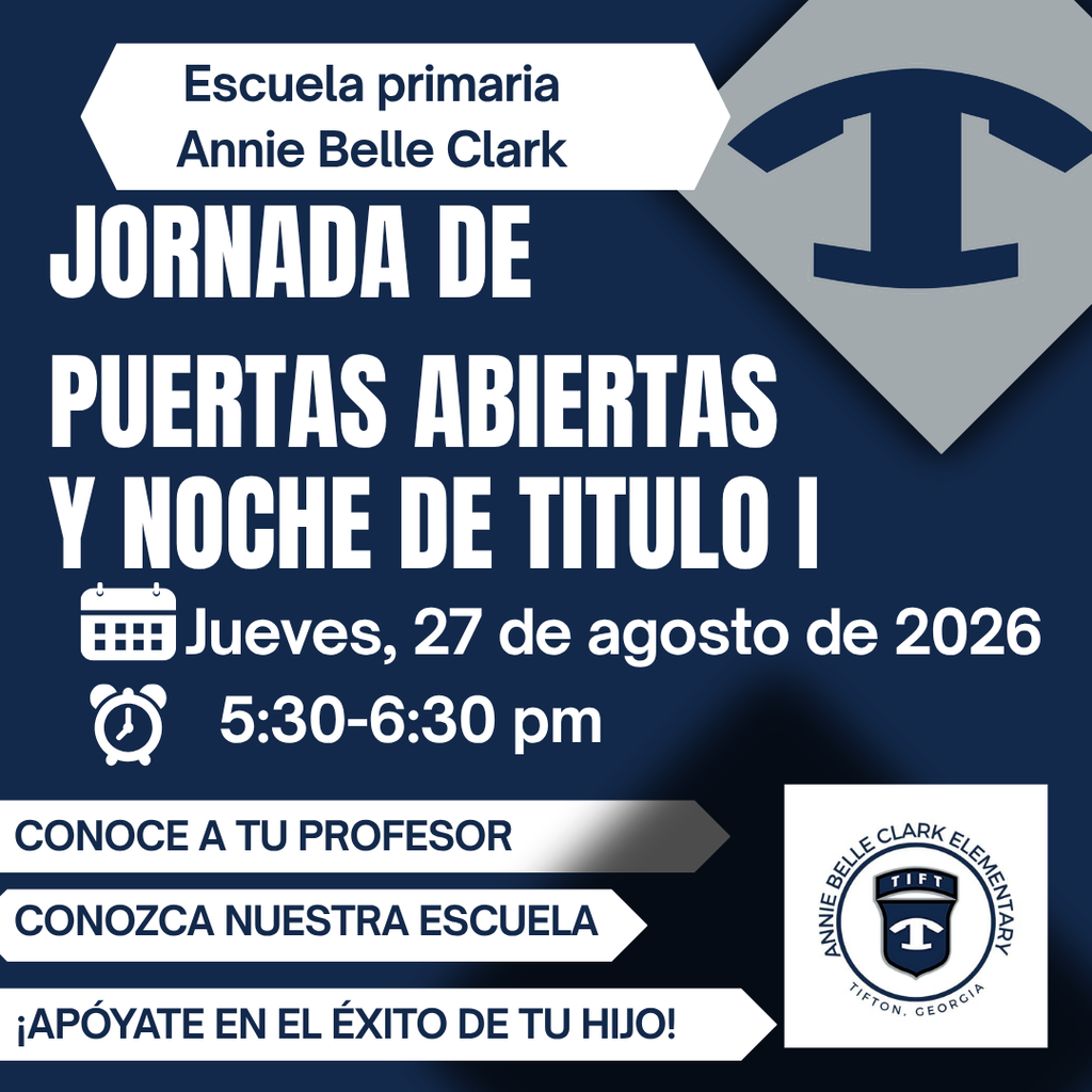 ABCE Open House and Title 1 Night on August 27the from 5:30-6:30