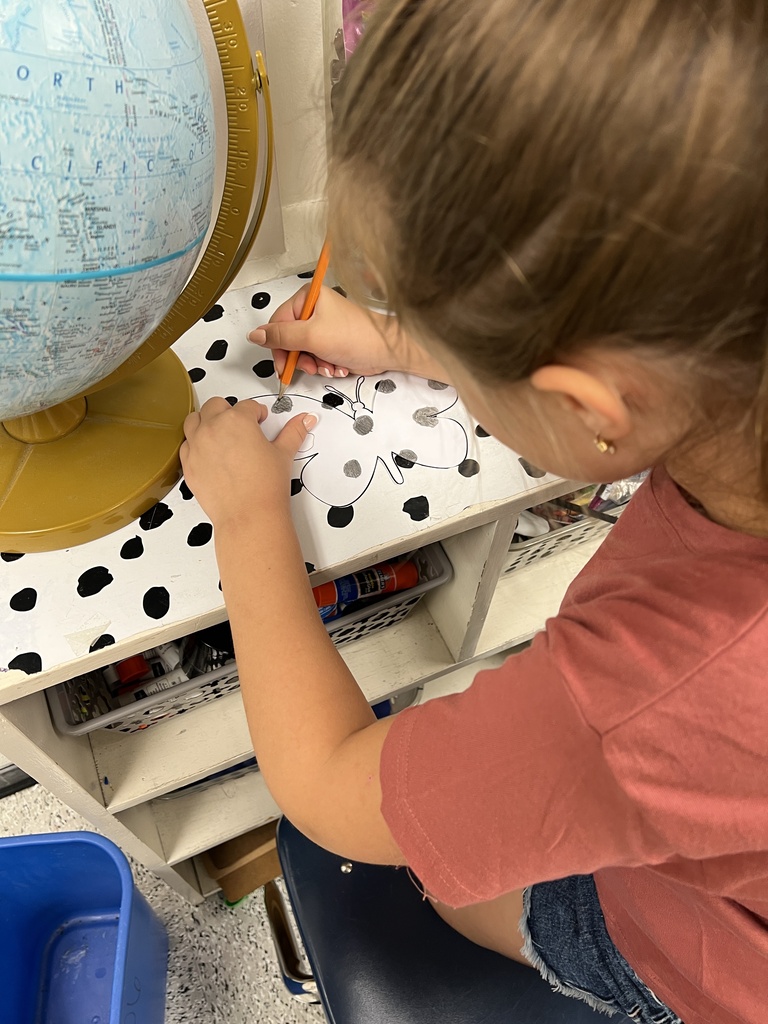 Mrs. Onyeri's 3rd Grade Gifted Resource students are learning all about animal adaptations, and today they put camouflage to the test! Students designed butterflies to blend into different areas of the classroom, just like animals use camouflage to survive in their habitats. 🦋 🩵 #wearejtr #4theT