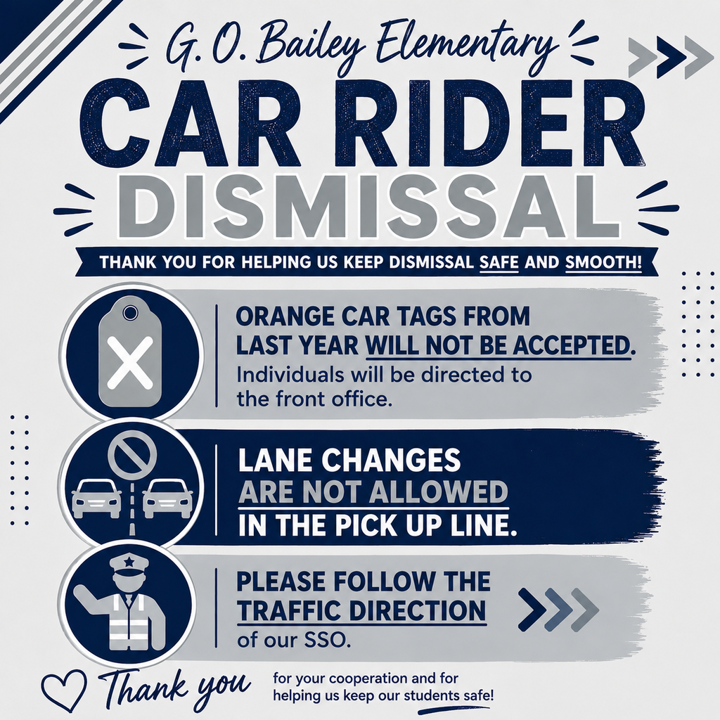 Car Rider Dismissal